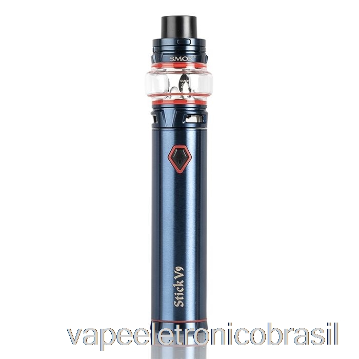 Vape Recarregável Smok Stick V9 & Stick V9 Max 60w Starter Kit V9 Standard - Azul